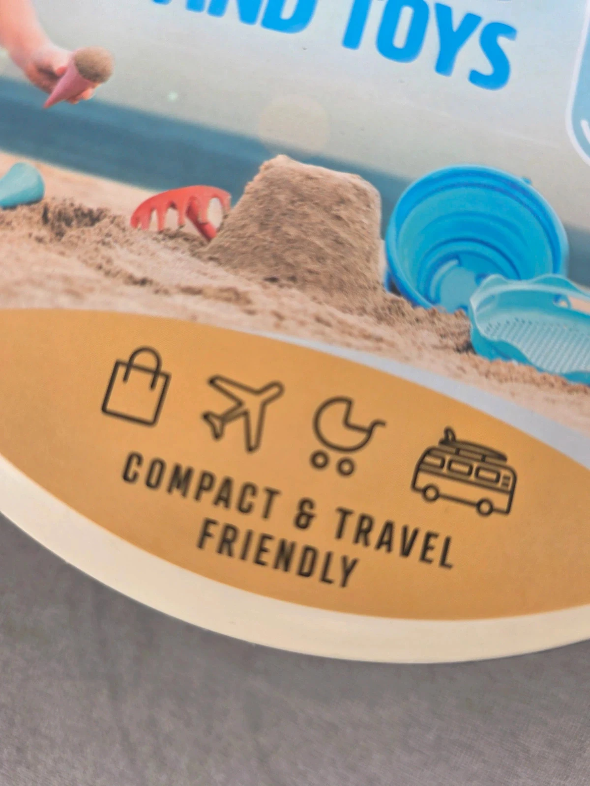 Compactoys 7 en 1 portable - sand toys – photo 4